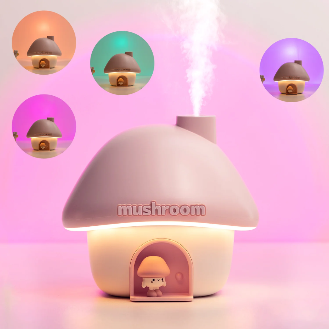 Humidificador De Seta Zen con Luz Nocurna