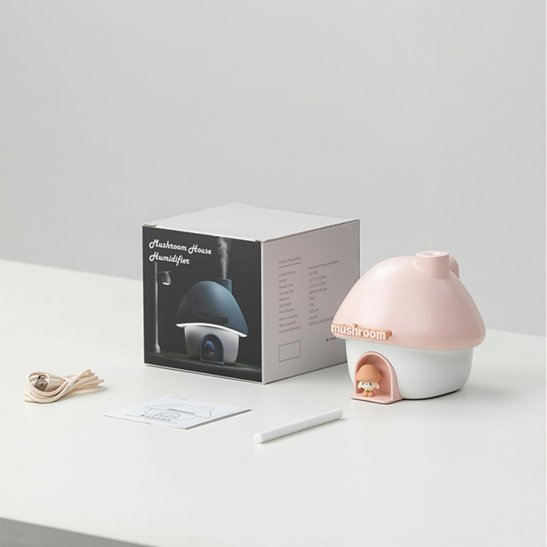 Humidificador De Seta Zen con Luz Nocurna